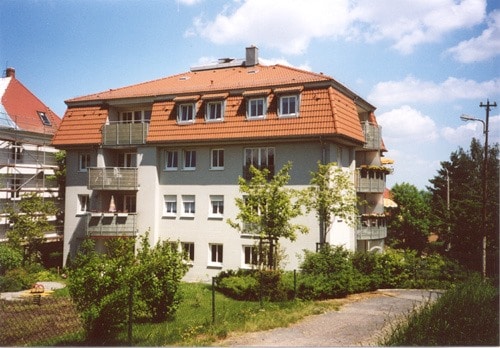 Haus Hinteransicht